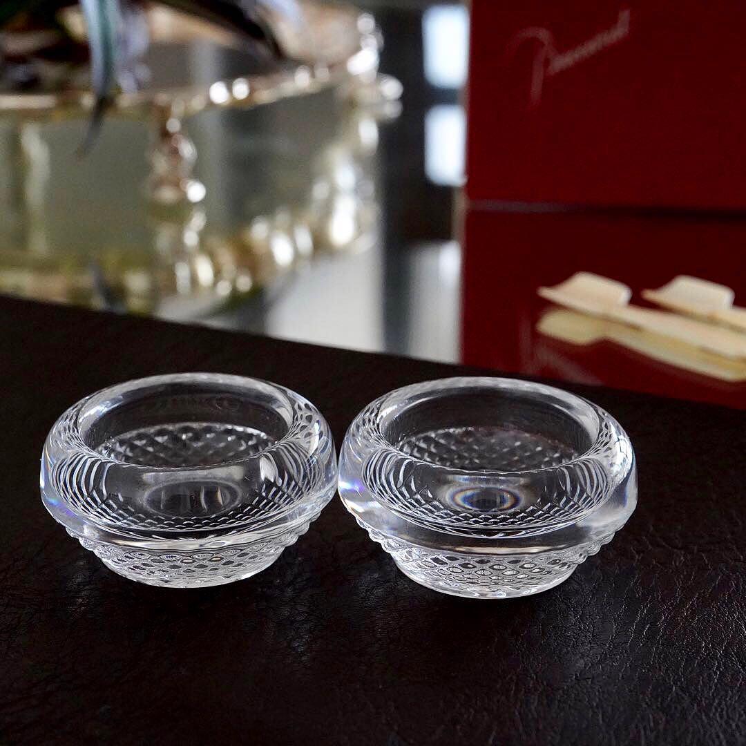 オールドバカラBACCARATバッキンガム★ソルト＆ペッパー 塩胡椒 調味料入れ