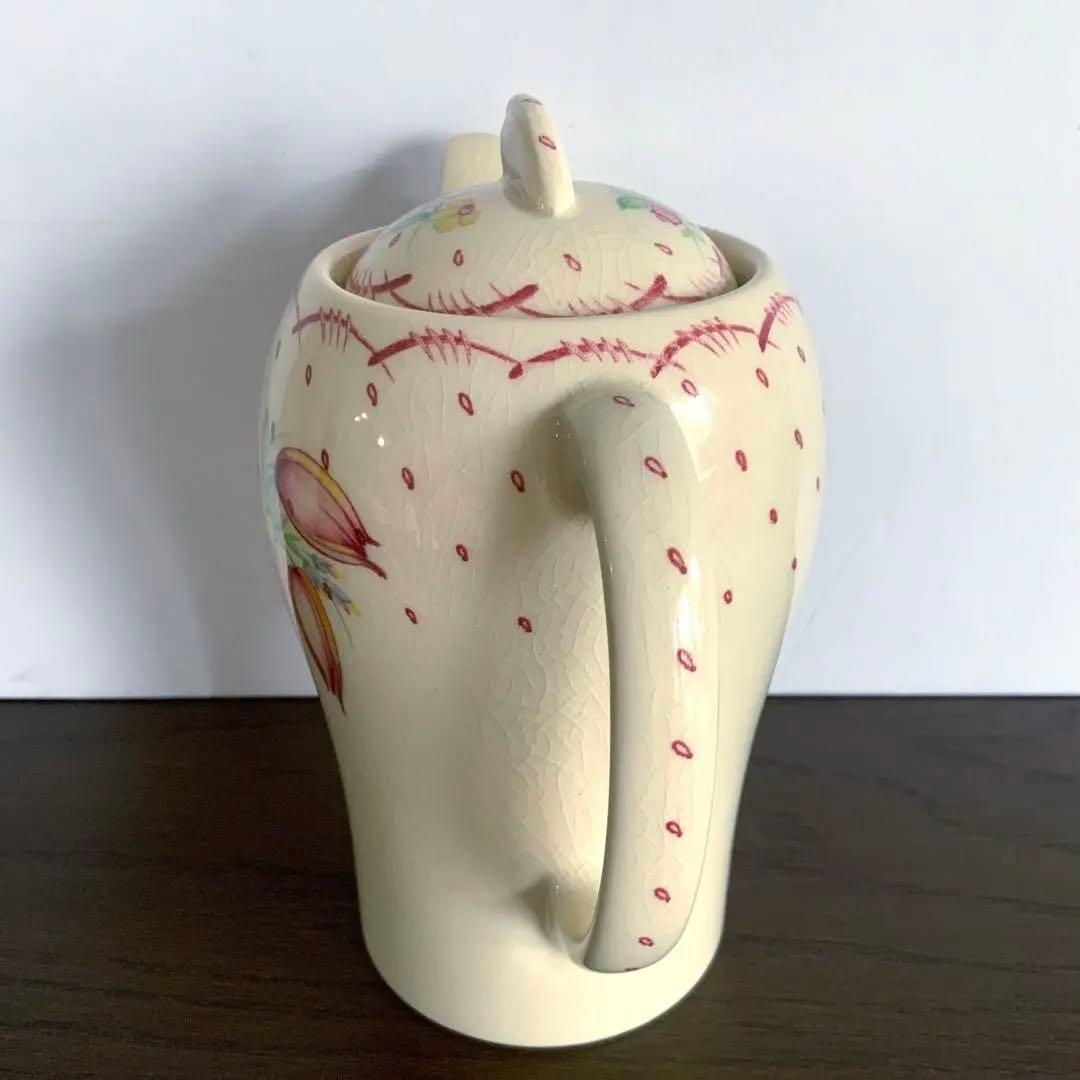 英国　スージークーパー　プランタン　小花　レッド　ポット