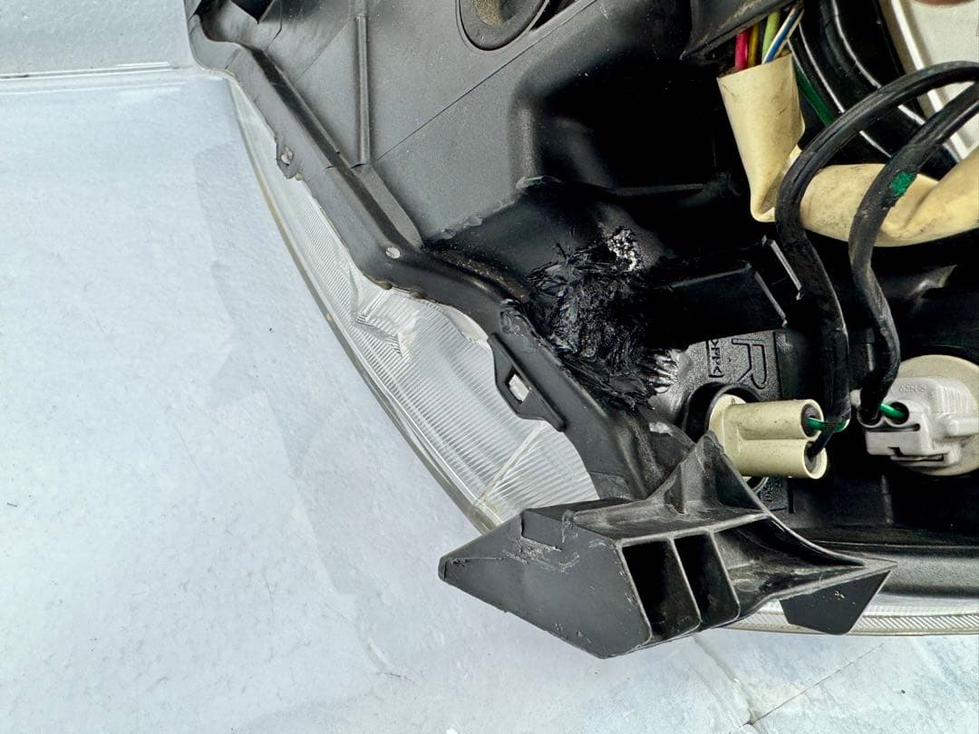 日産 ステージア M35 後期 純正HID ヘッドライト 左右