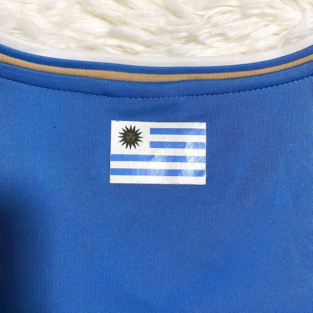 ウルグアイ代表　ユニフォーム　ゲームシャツ　刺繍　プーマ　ホーム　水色　L