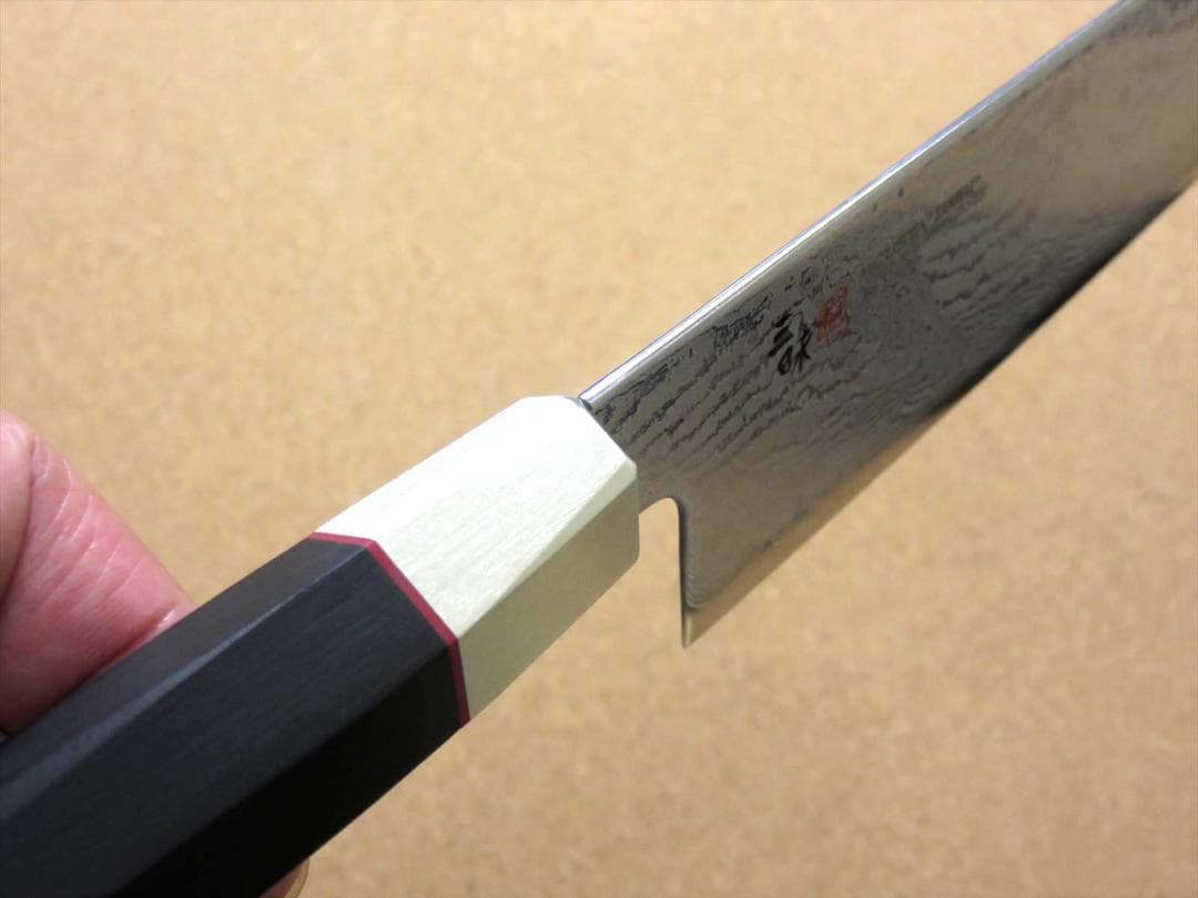 関の刃物 菜切り包丁 165mm 三昧 ハイブリッド スプラッシュ ダマスカス
