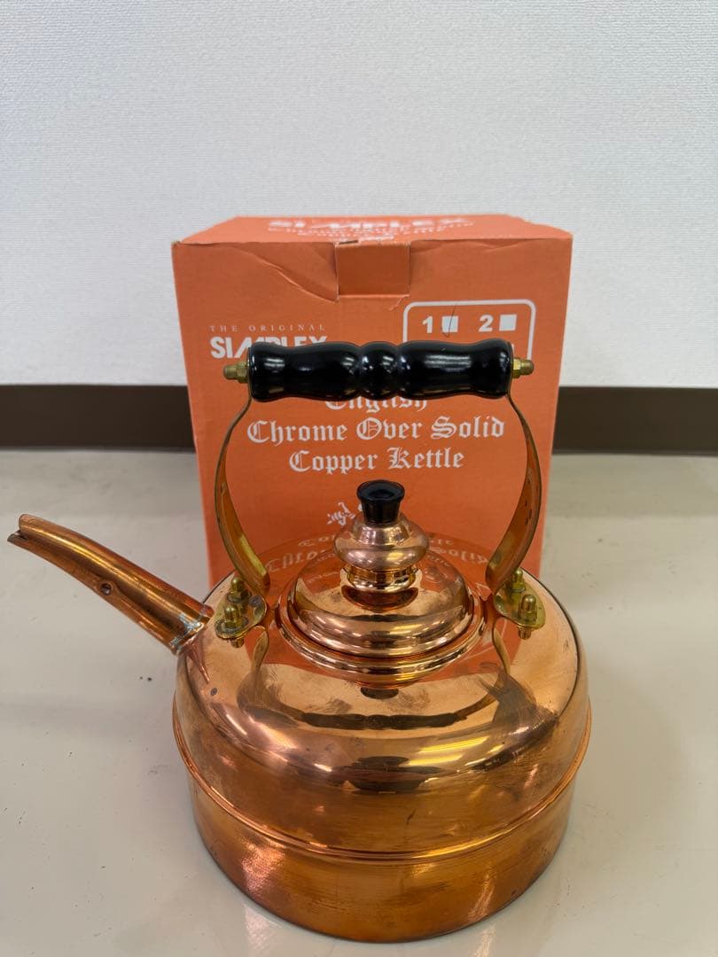 銅製ケトル　シンプレックス No.1 ハンドメイド イギリス製