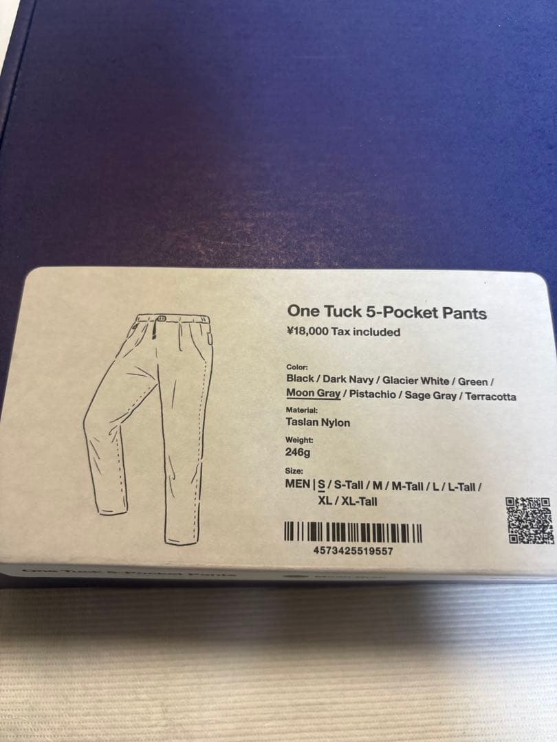 山と道　5-Pocket One Tuck Pants