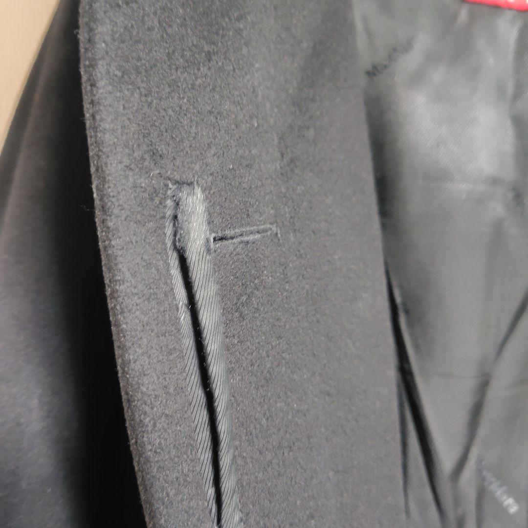 MaxMara Studio フォックスファー付 コート 38 ピュアウール