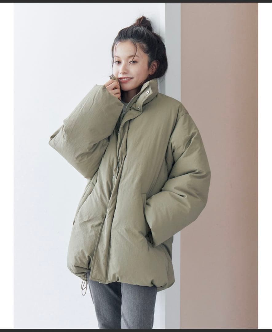 ミドル丈ルーズシルエットダウン　Ungrid