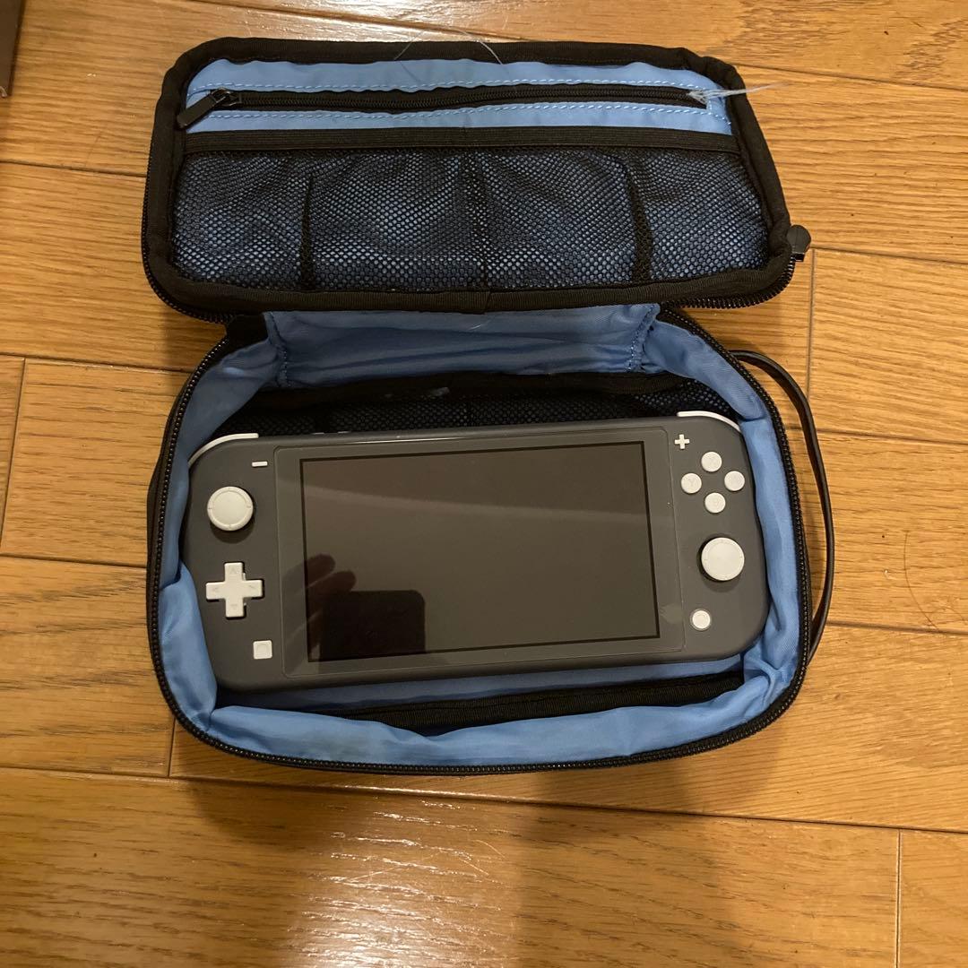 Nintendo Switch Lite グレー ➕　ケース