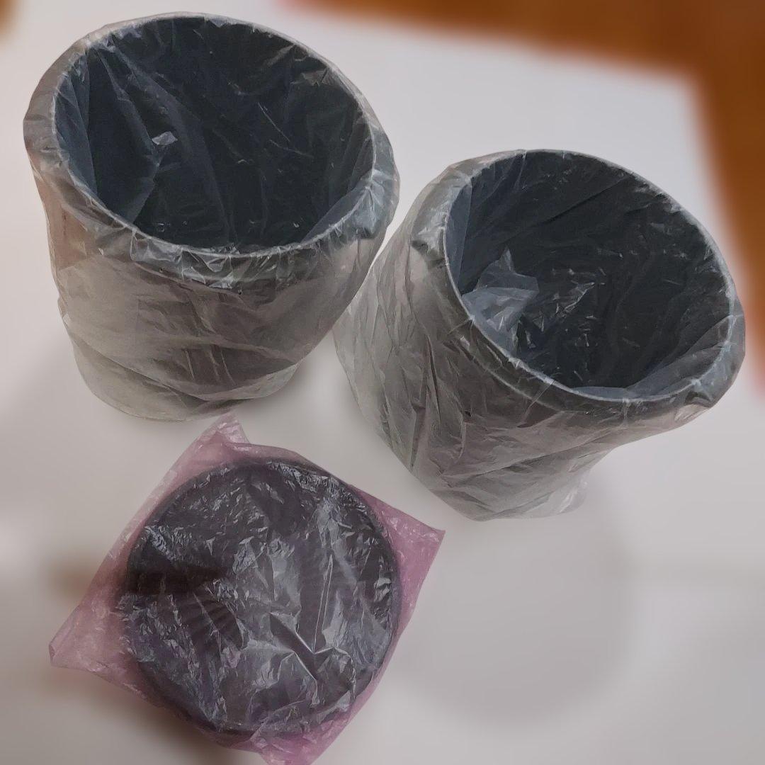 Tupperware グレー 保存容器 2個セット、マキシデコレーター