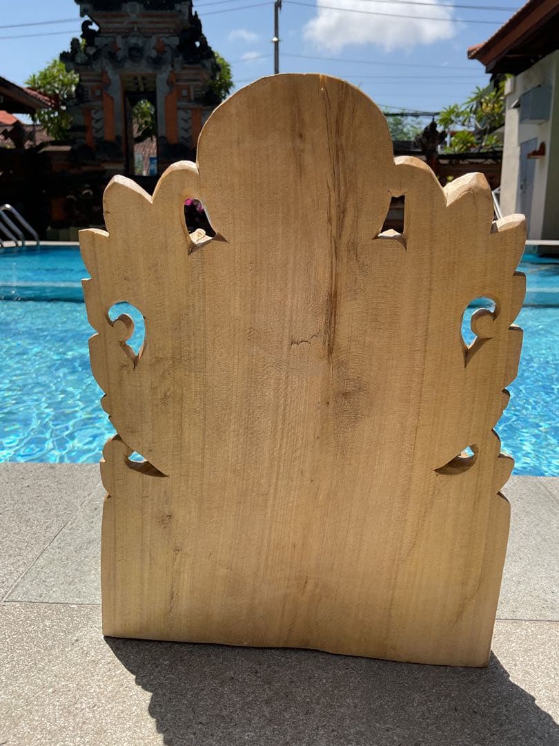 【新入荷】ガネーシャ像(夢をかなえる神様)Hiクオリティ木彫り 29cm