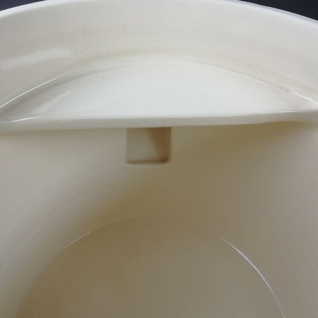 Ｔ７３８　水次　『色絵　銀杏文』『鳴滝窯　橋本城岳 造』　共箱　茶道具