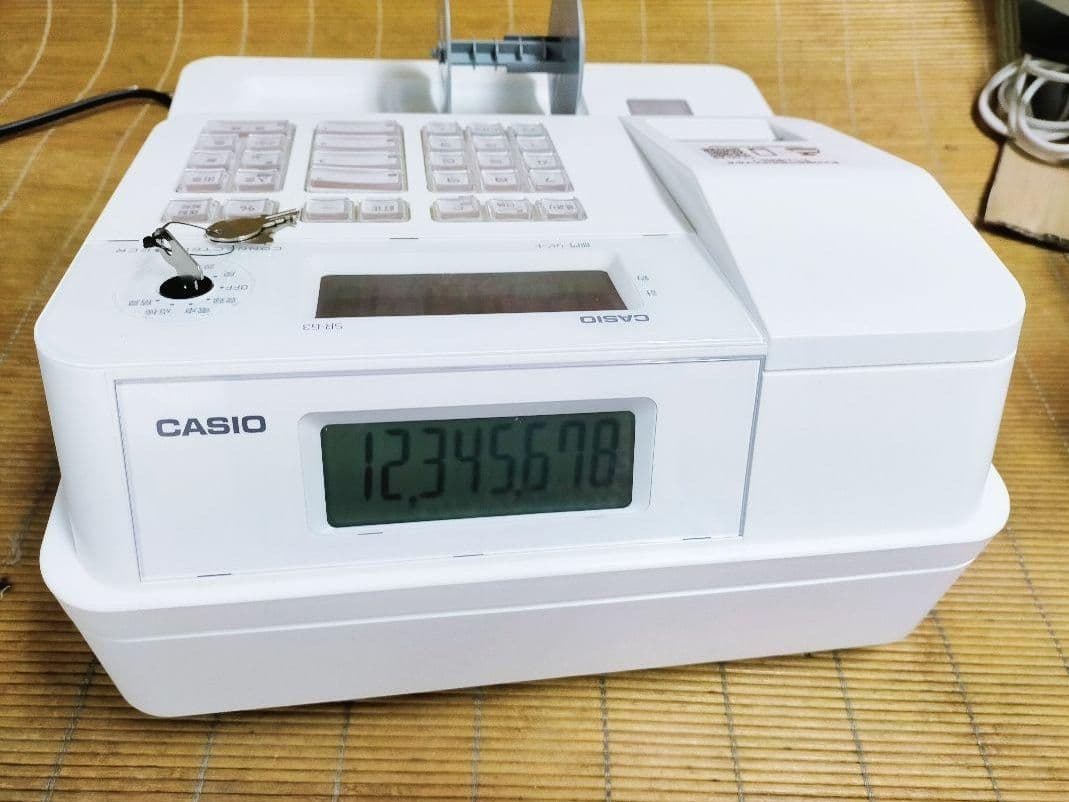 カシオレジスター　SR-G3　限定　スマホ連携売上管理　送料無料　961306
