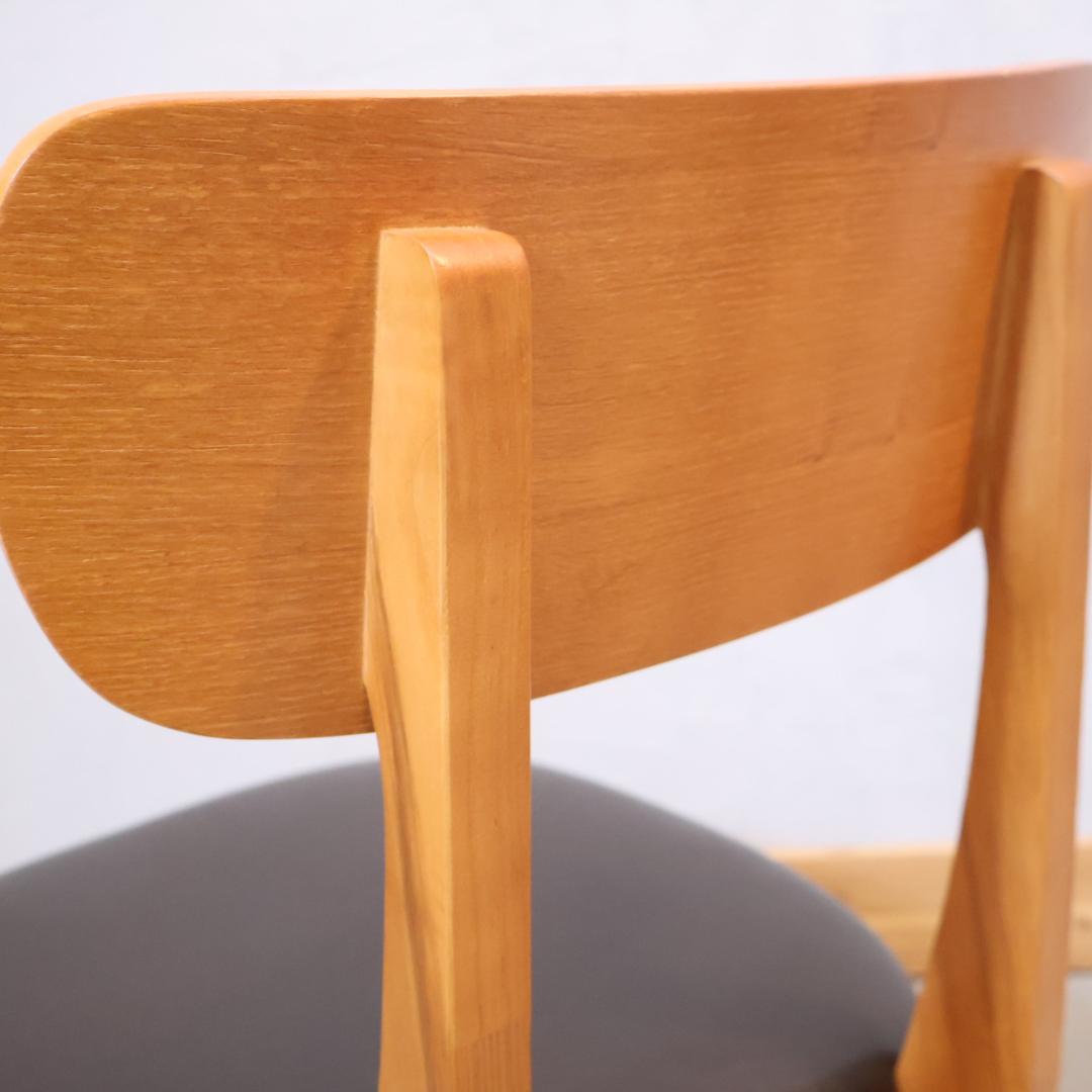 unico ウニコ FIX フィックス 北欧スタイル タモ材 ダイニングチェア