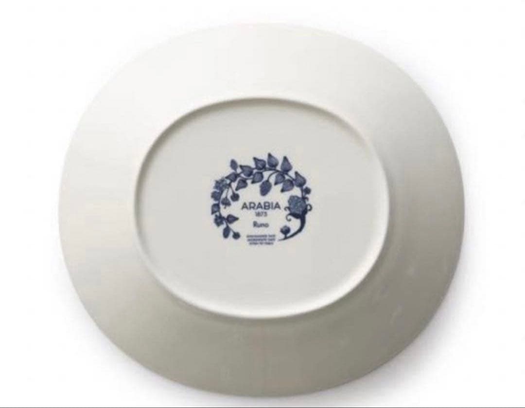 アラビア / ルノ オーバルプレート25cm フロストベリー
