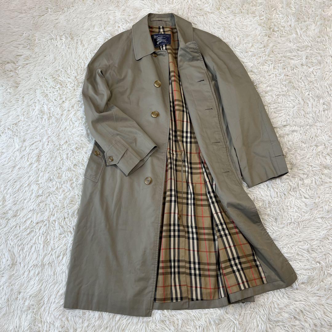 【BURBERRYS' バーバリー】トレンチコート　カーキ
