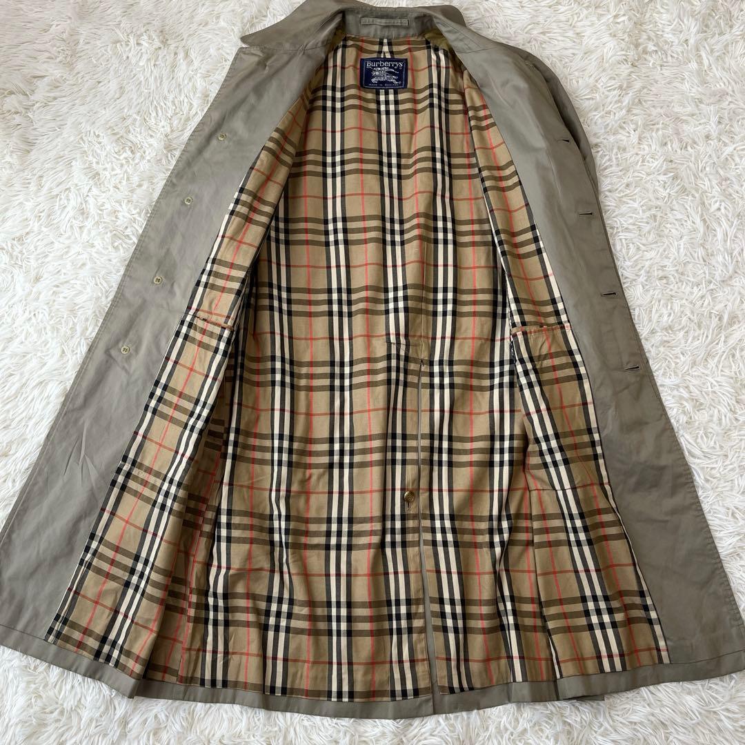 【BURBERRYS' バーバリー】トレンチコート　カーキ