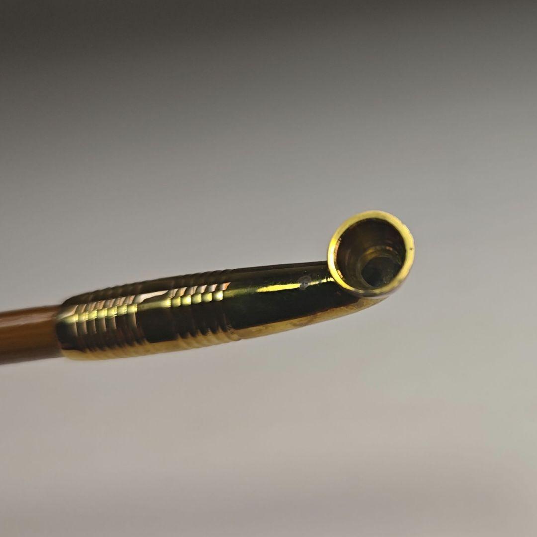 ウ307 煙管『金工師　木村清斎作』『吸江斎好　煙管　キセル　真鍮製　共箱』茶道