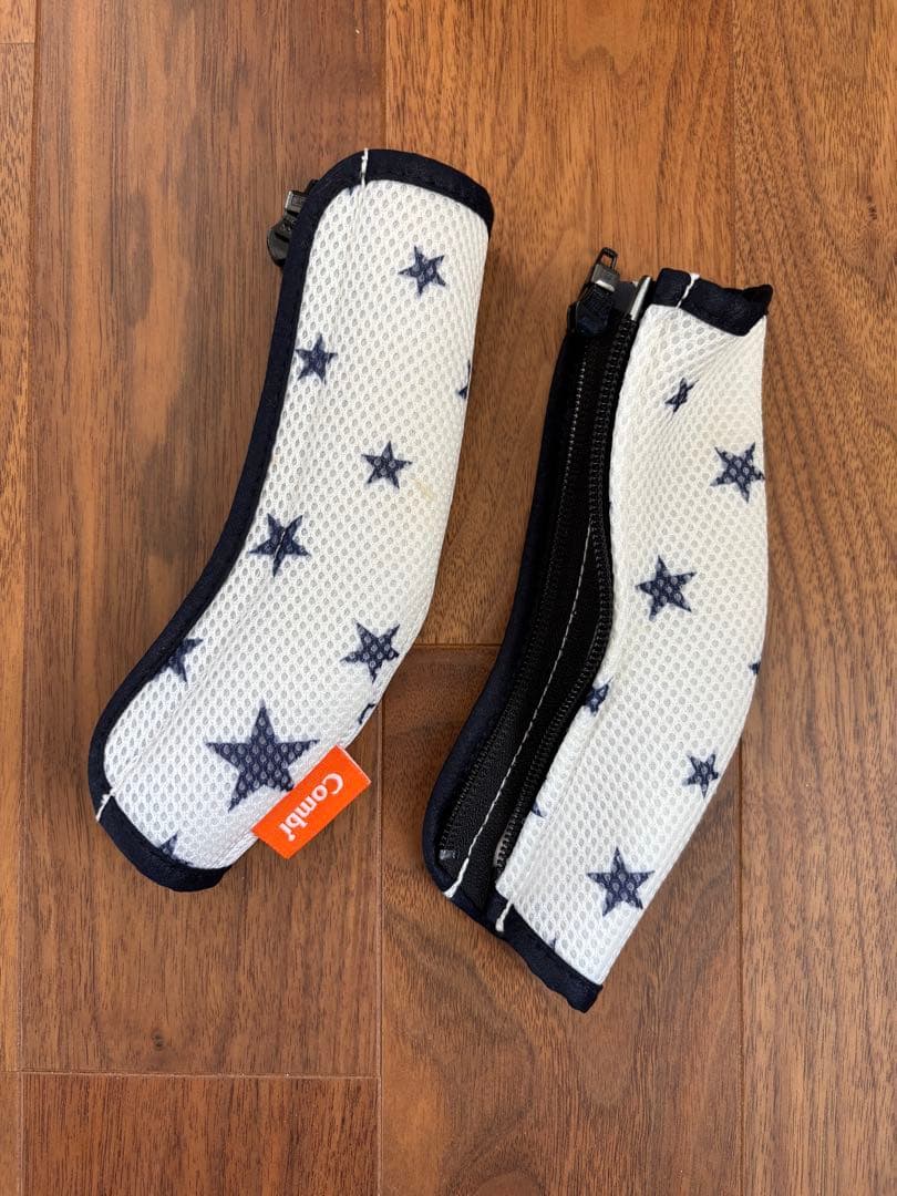 Combi ベビーカー 折りたたみ式 グレー/ネイビー