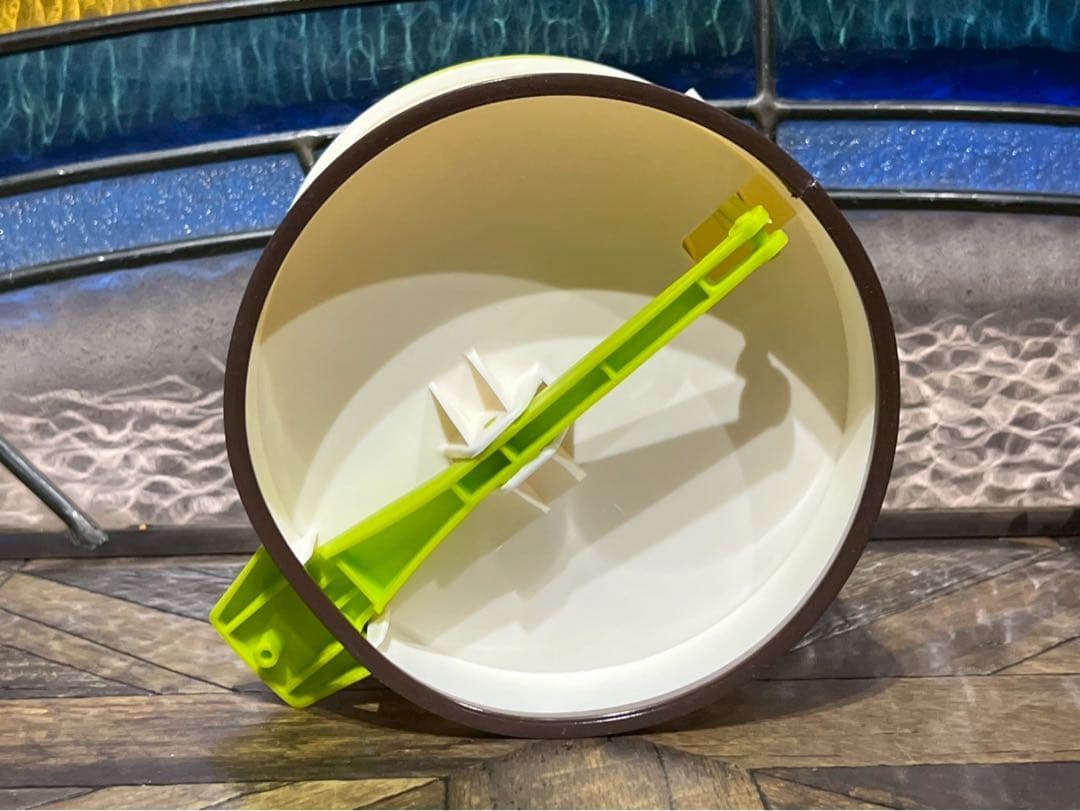 美品　ペダルペール インテリア ごみ箱 昭和レトロ レトロポップ 花柄