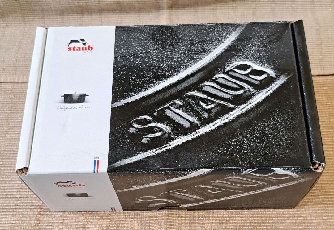 STAUB 鋳鉄 両手鍋 レッド 14cm