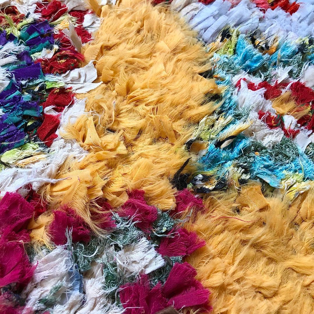 【最終値下げ】モロッコラグ　ボシャルウィット　トライバルラグ　176×135