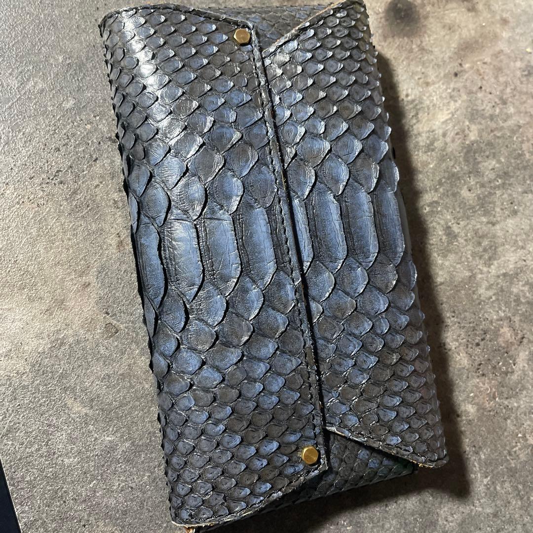 ロングウォレット パイソン