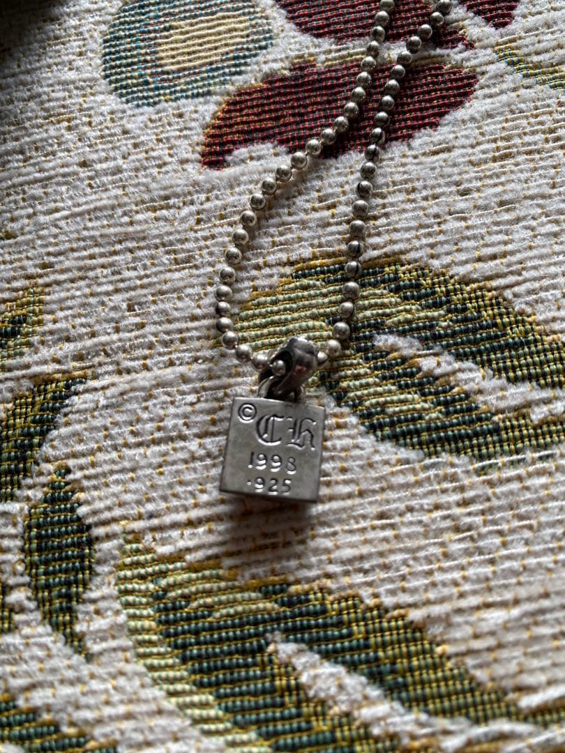 クロムハーツ フレームド チャーム CHプラス ネックレス