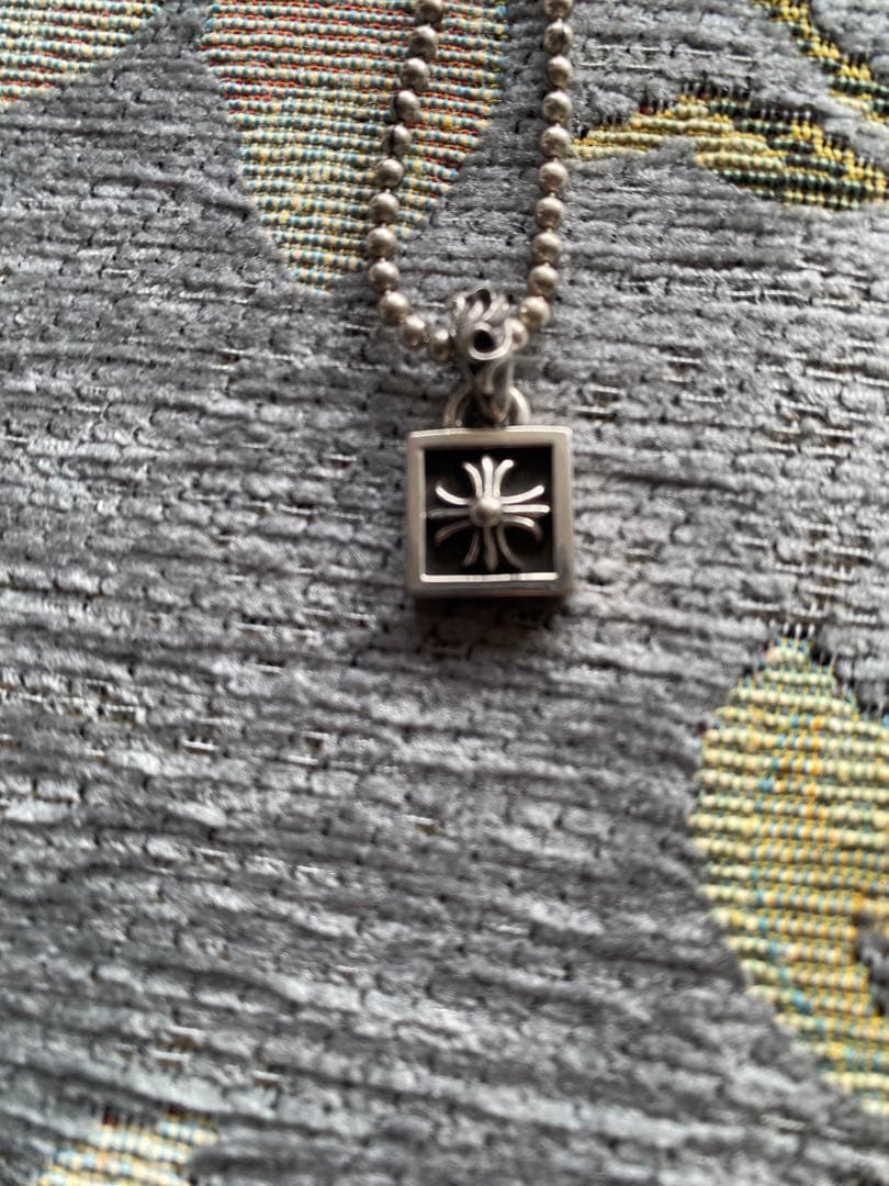 クロムハーツ フレームド チャーム CHプラス ネックレス