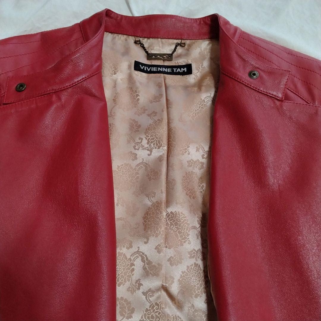 【コッカー】　　VIVIENNE TAM ダブルライダースジャケット