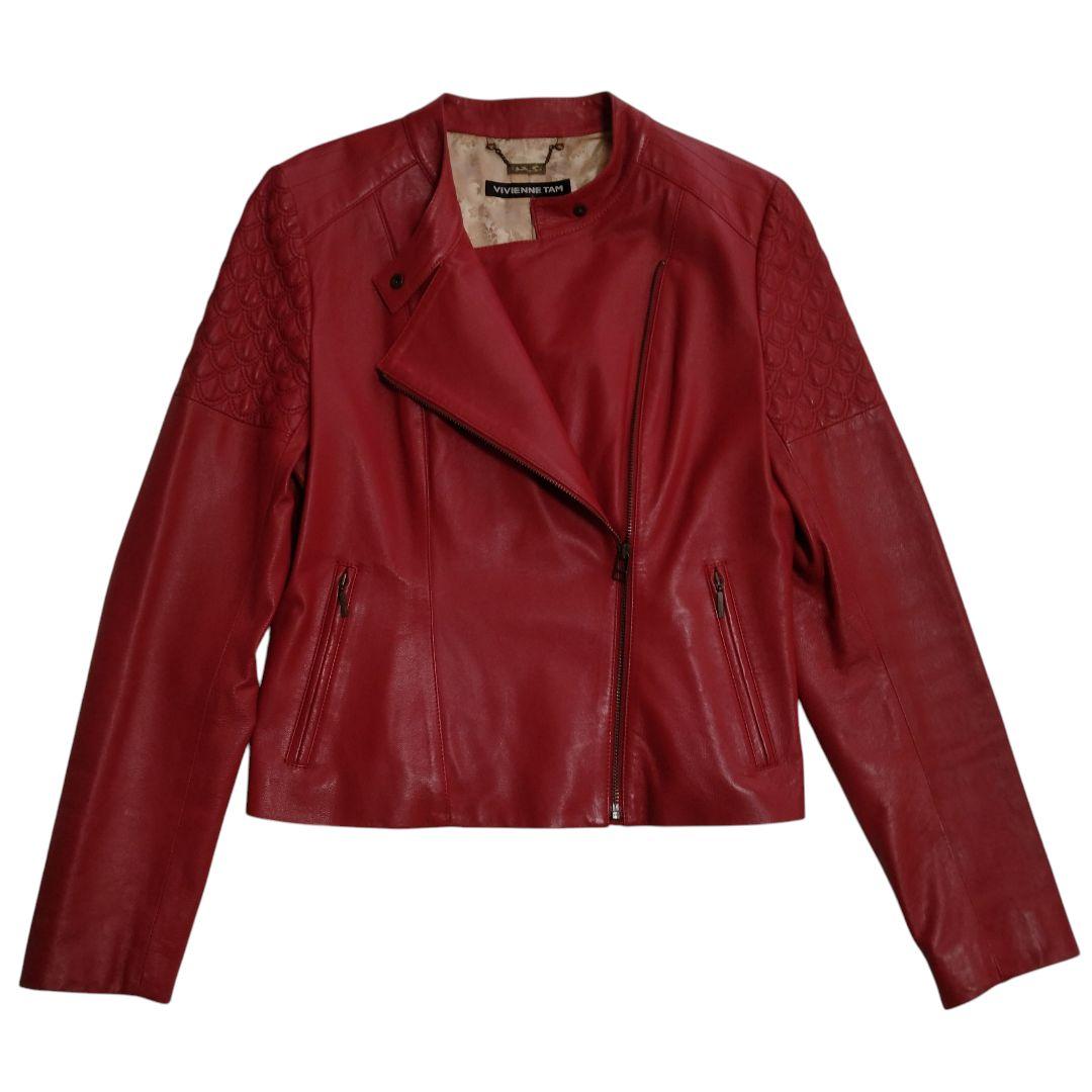 【コッカー】　　VIVIENNE TAM ダブルライダースジャケット