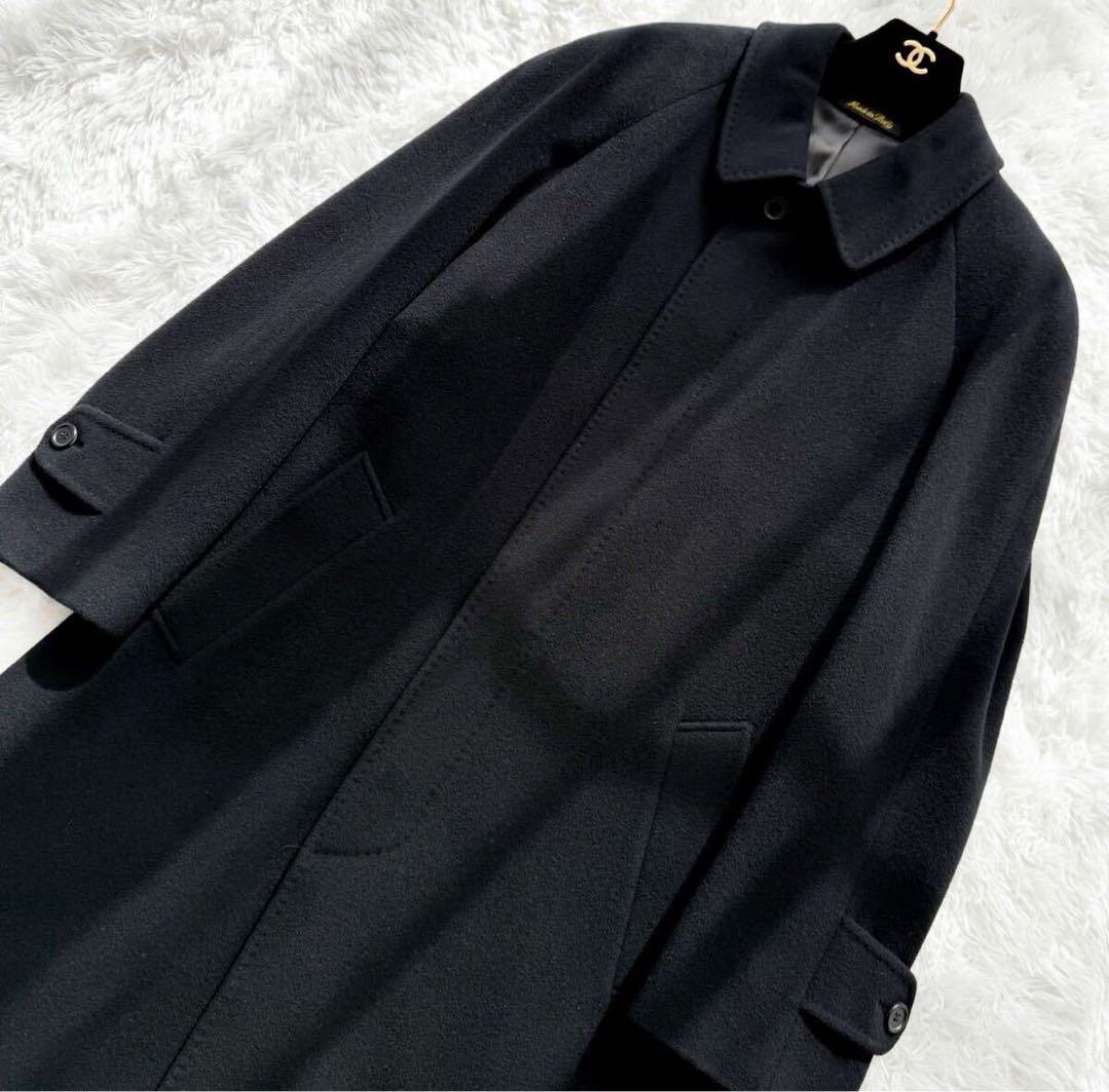 美品 ブルックスブラザーズ アンゴラ混 ステンカラーコート　ロングコート