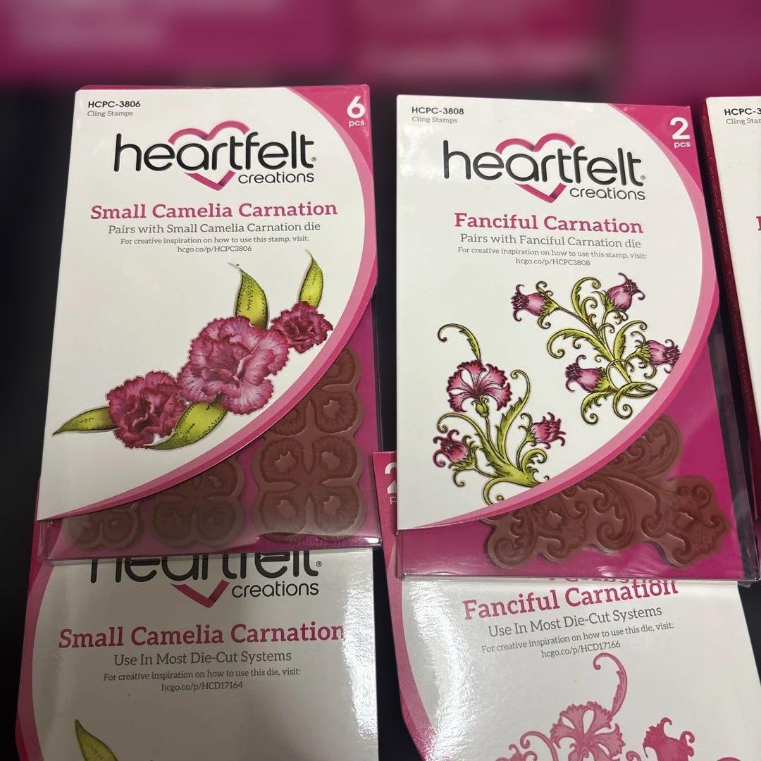 HC-10 Heartfelt Creations カメリアカーネーション