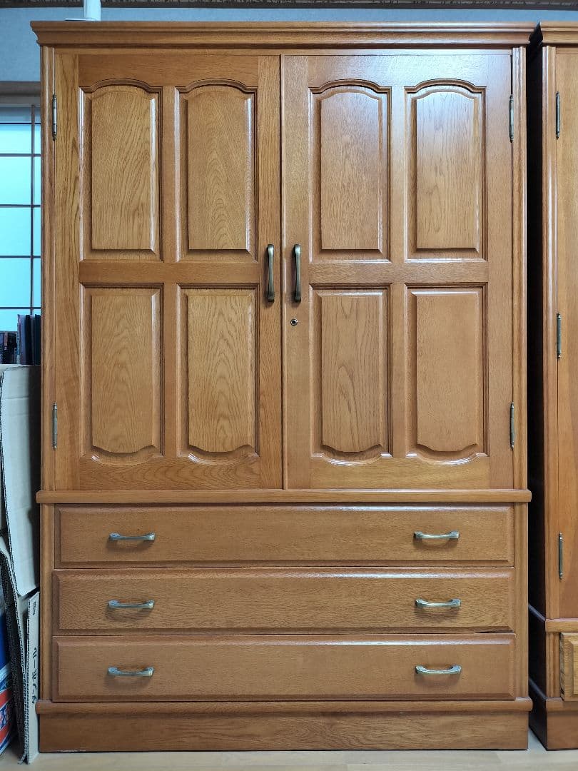 【アンティーク】美品 着物収納 洋服箪笥 婚礼箪笥 引き取り·直接お取引歓迎