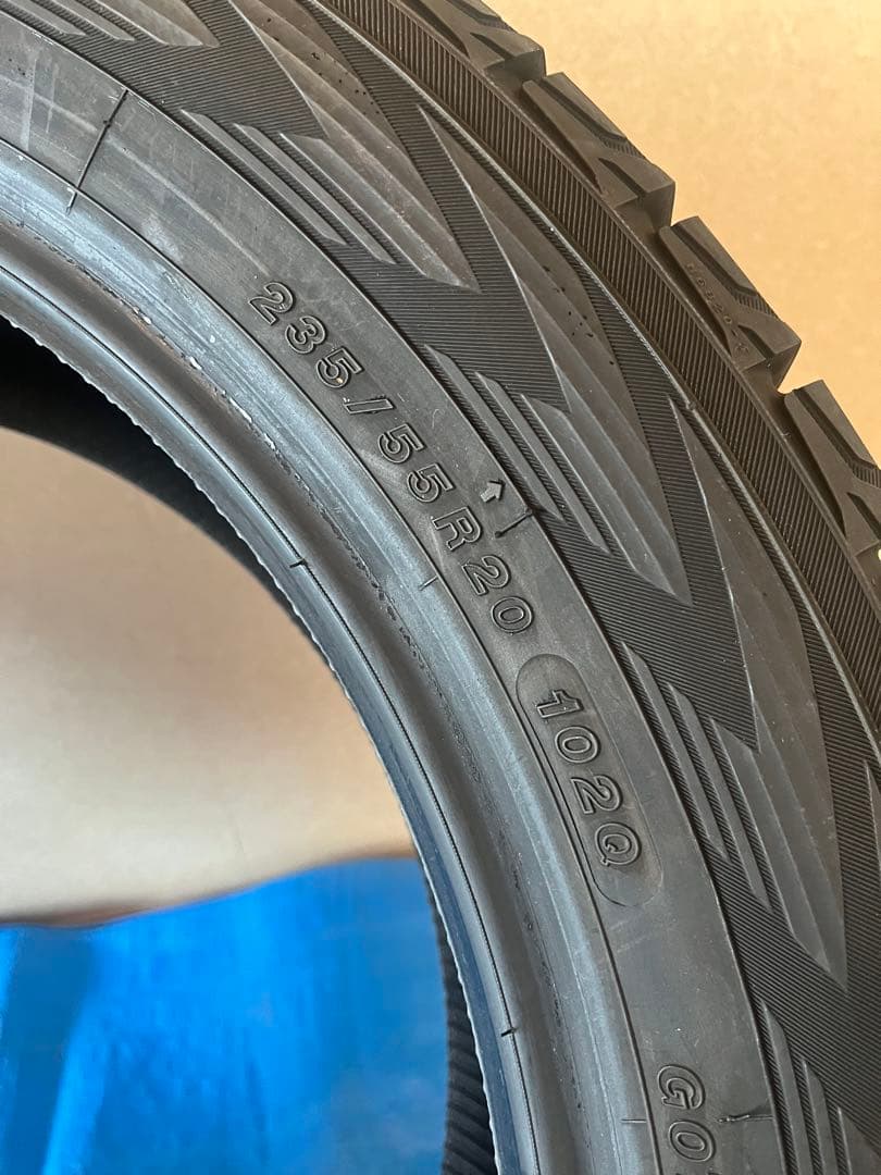 235/55R20 102Q YOKOHAMA アイスガードG075 4 本