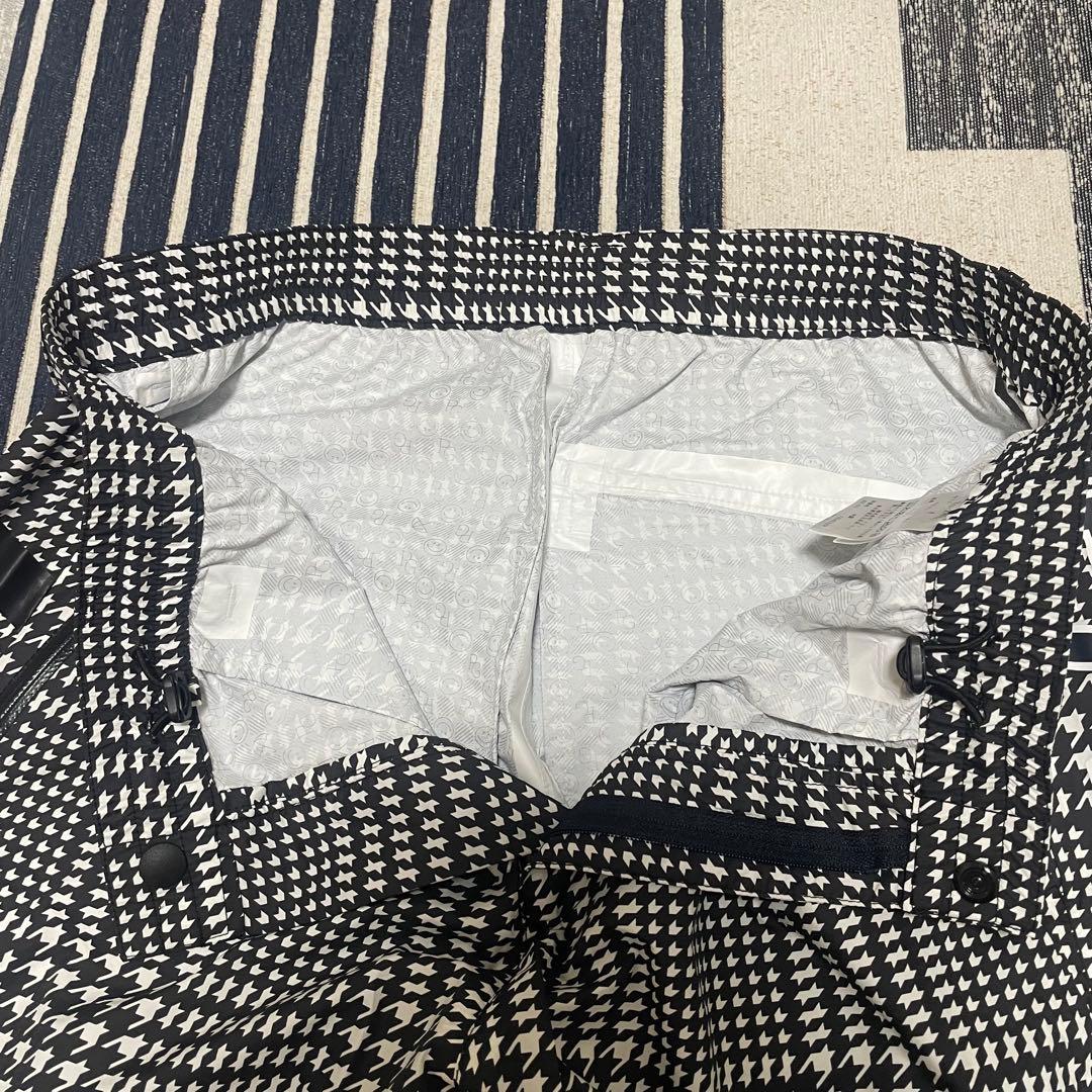 パーリーゲイツ 千鳥格子 レインウェア上下 セットアップ　4 Mサイズ