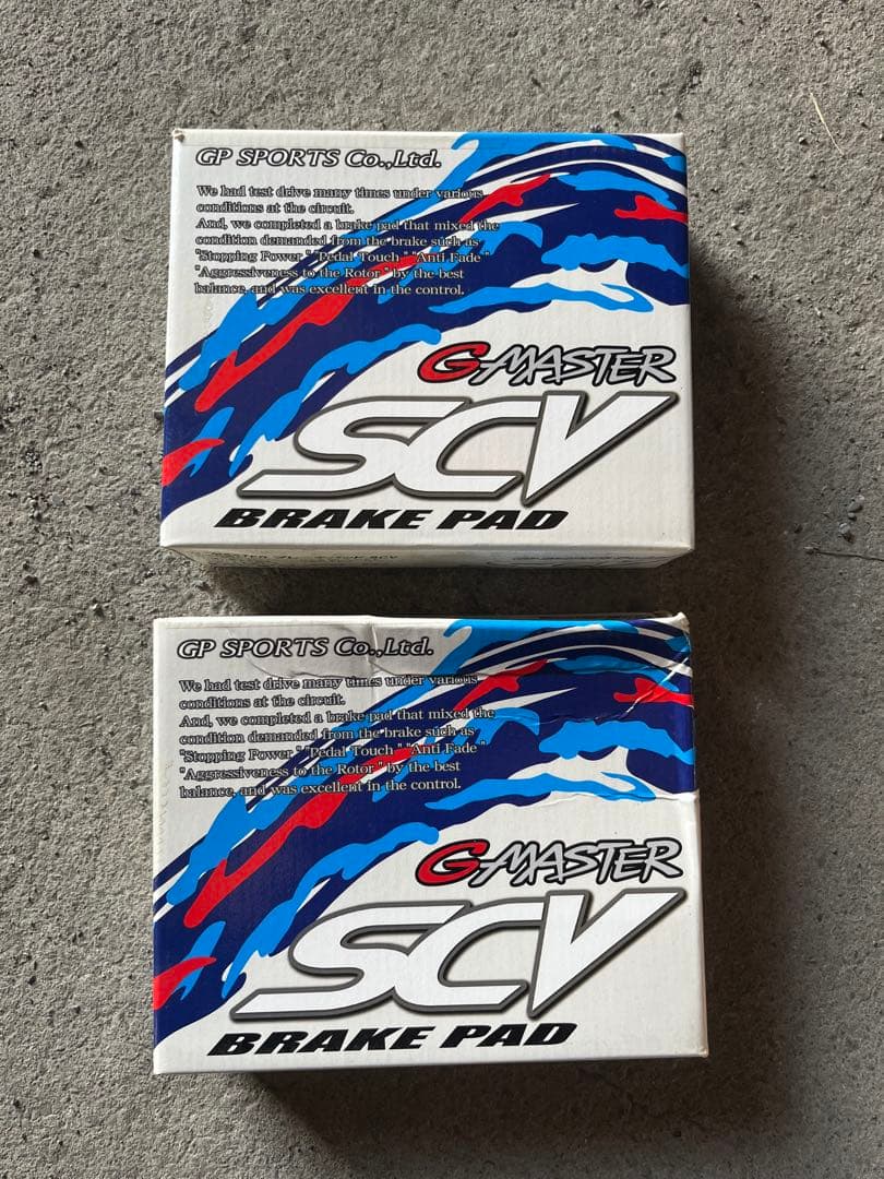 GPSPORT G-MASTER SCV ブレーキパッド 前後セット 1台分