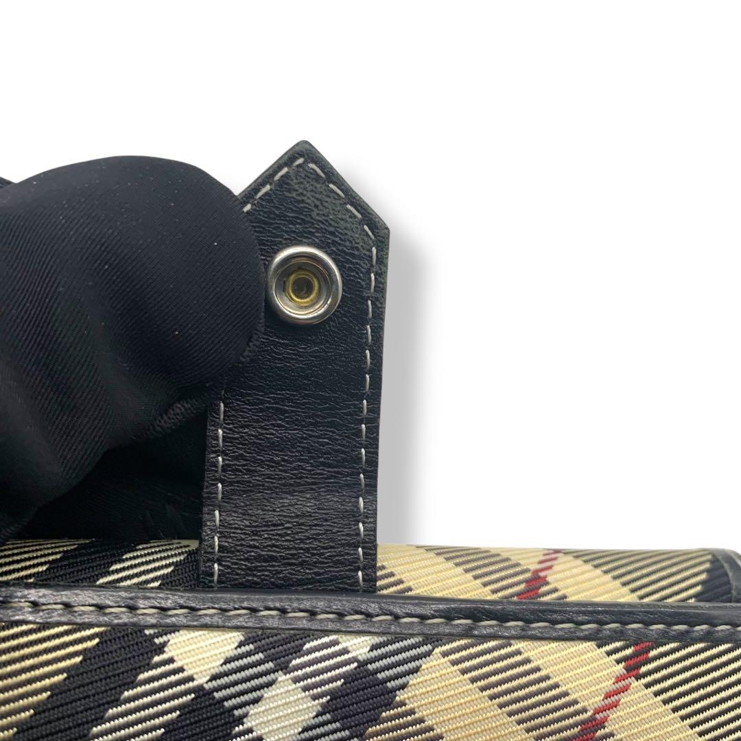 Burberry Blue Label チェック柄 二つ折り財布