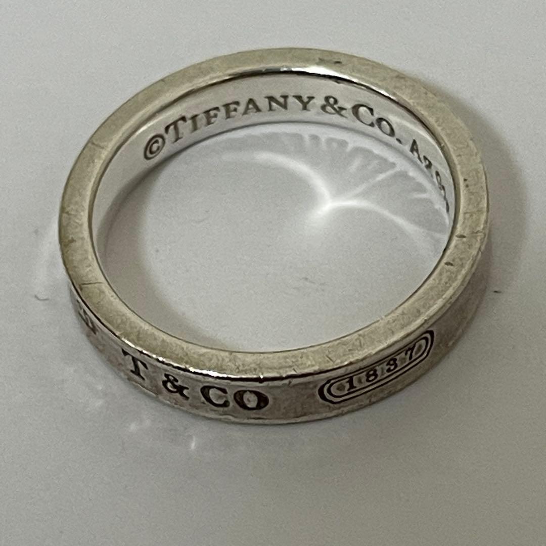 Tiffany & Co. シルバー925 リング 1837刻印　11号