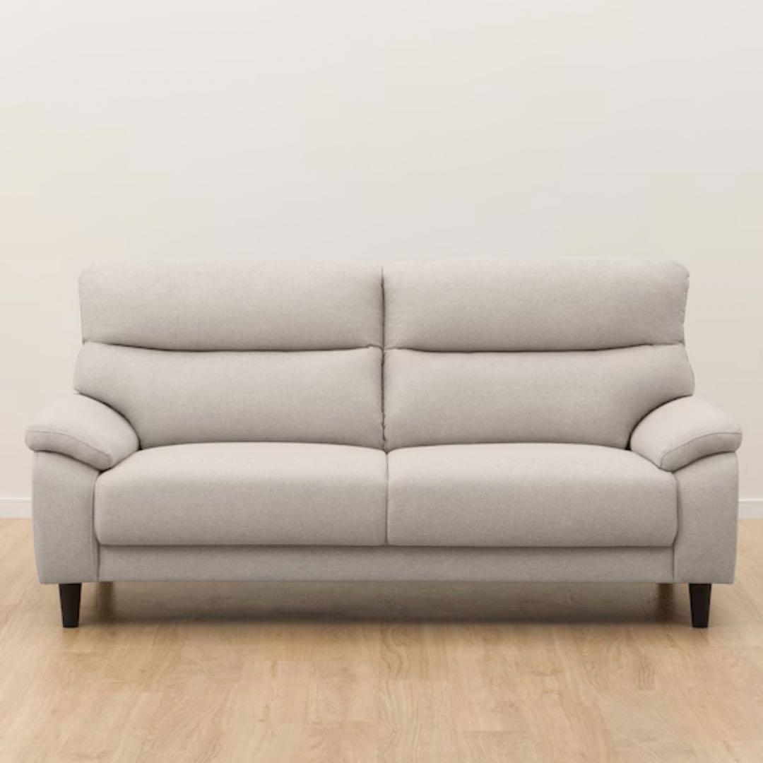 2人用　MK02 モダン グレー ソファ