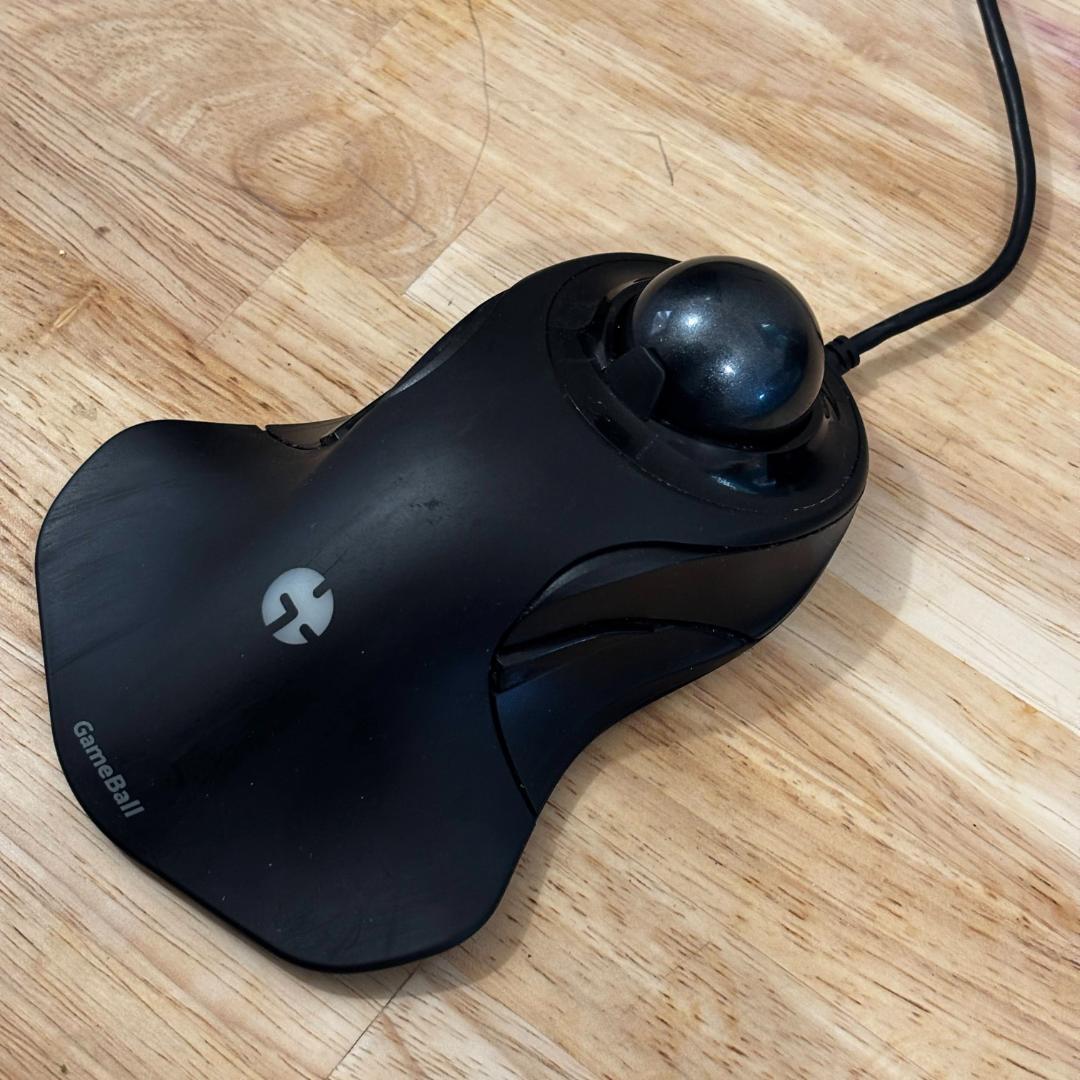 j*2様 GameBall トラックボールマウス 黒