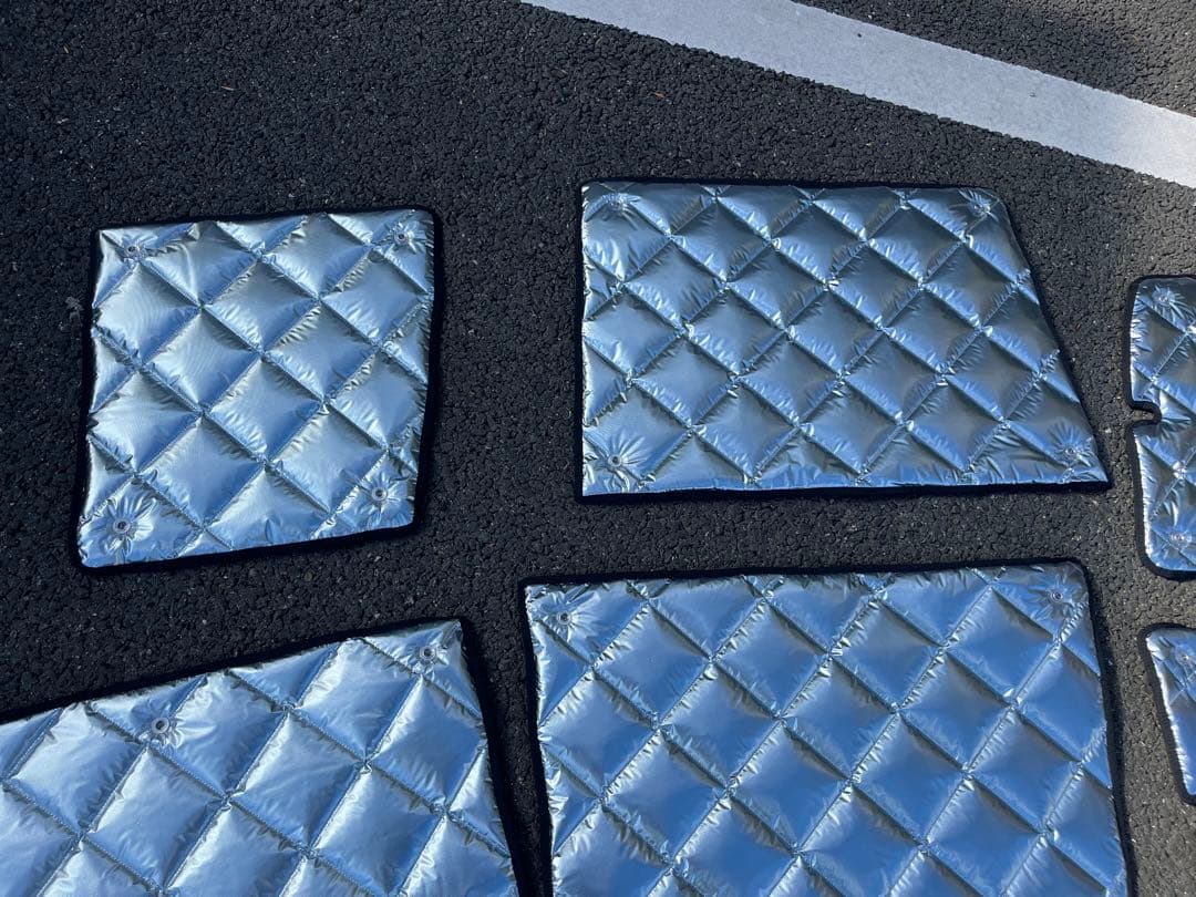 超美品 ランドクルーザー70 アイズ サンシェード リアセット hzj77 76