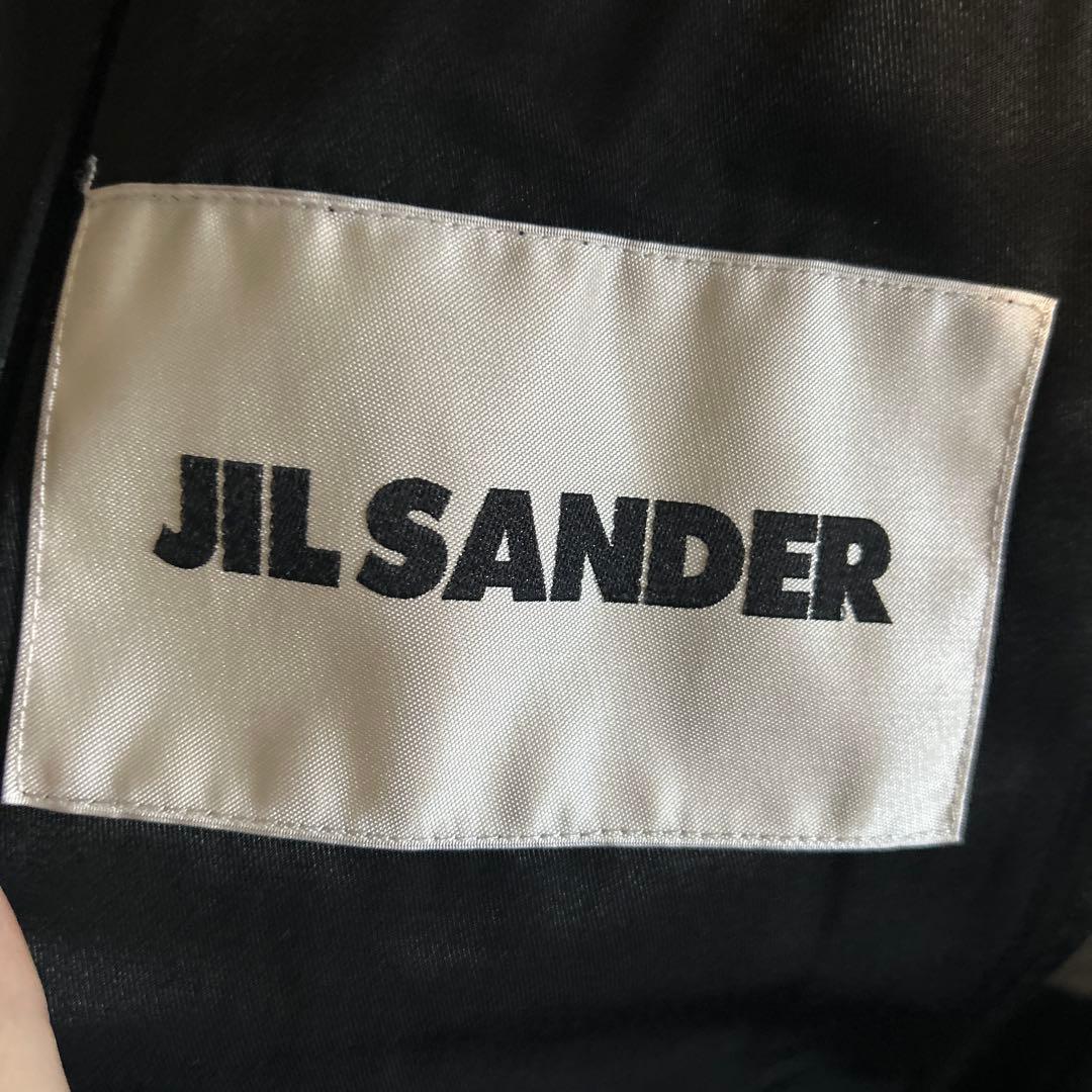 JIL SANDER 黒 トレンチコート