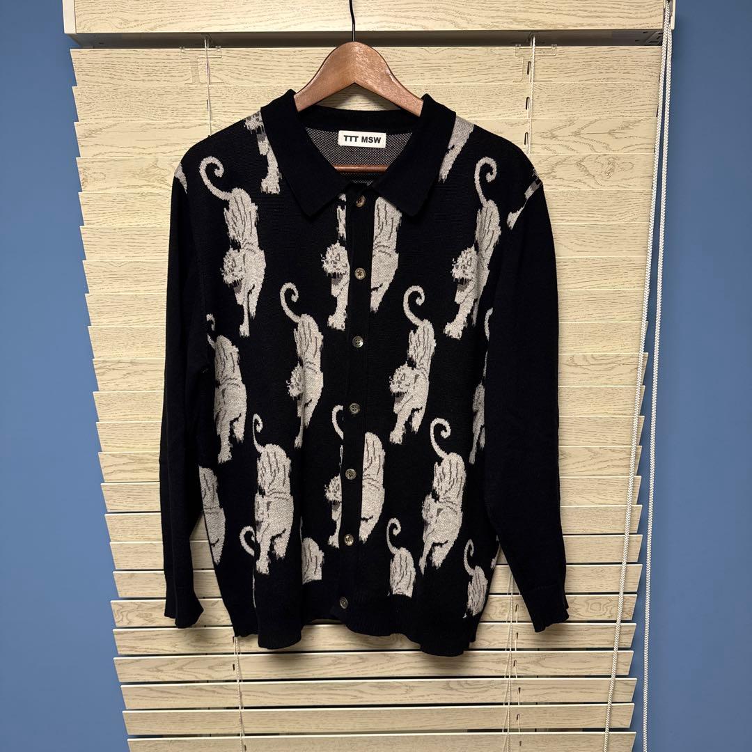 e*e様 TTT MSW 21AW Panther Knit Cardigan