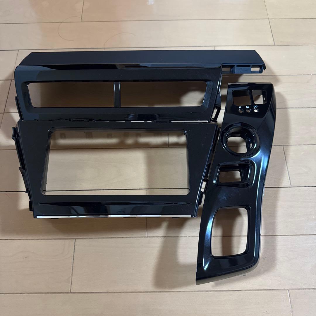 美品！プリウスα G's GR ナビパネル　シフトパネル　エアコン吹き出しパネル