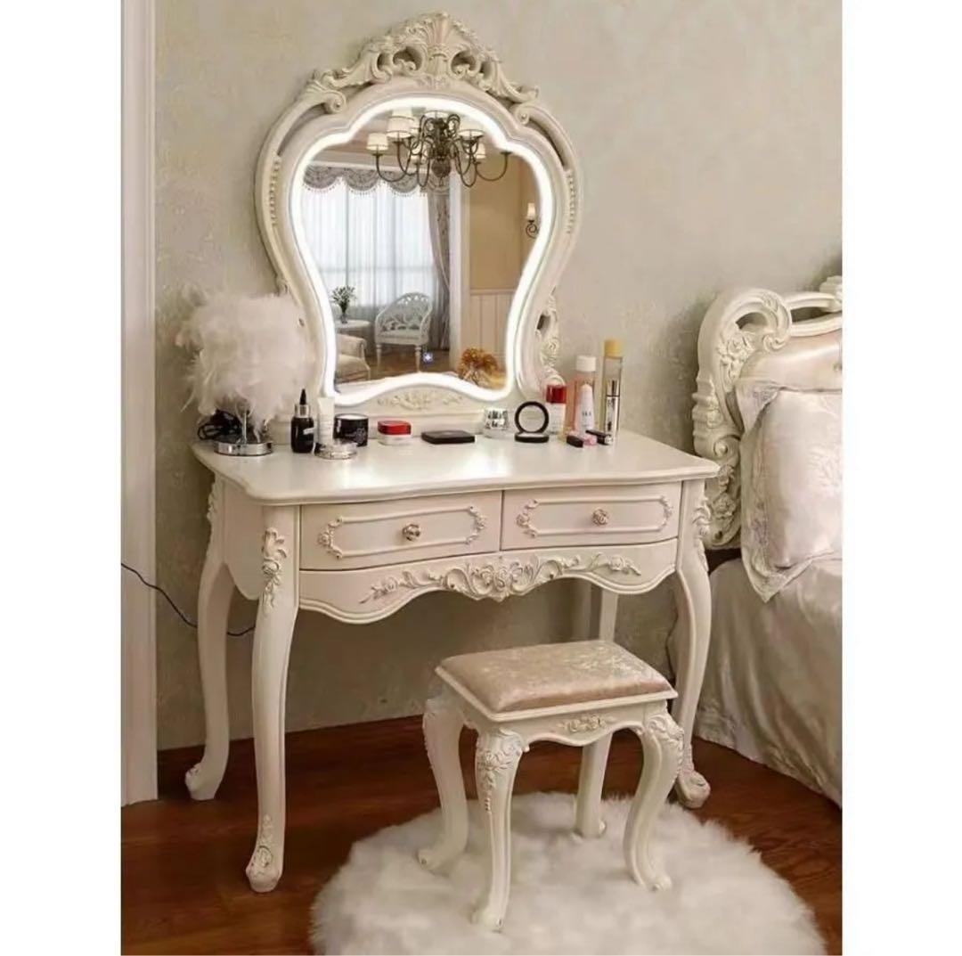 ロココ調　姫系　未使用 ドレッサー お姫様家具