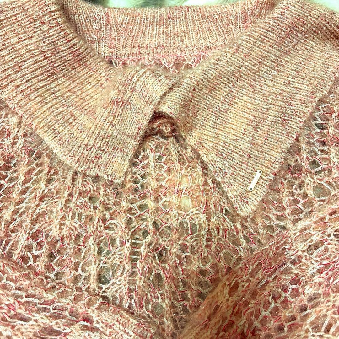 k*◎様 【完売品】ロワンニュイシアーカラーニット ピンク