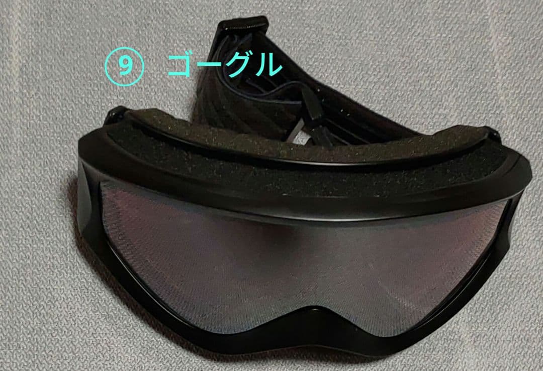 ★美品・1回使用★スノボウェア他 9点セット(男性用 Sサイズ)