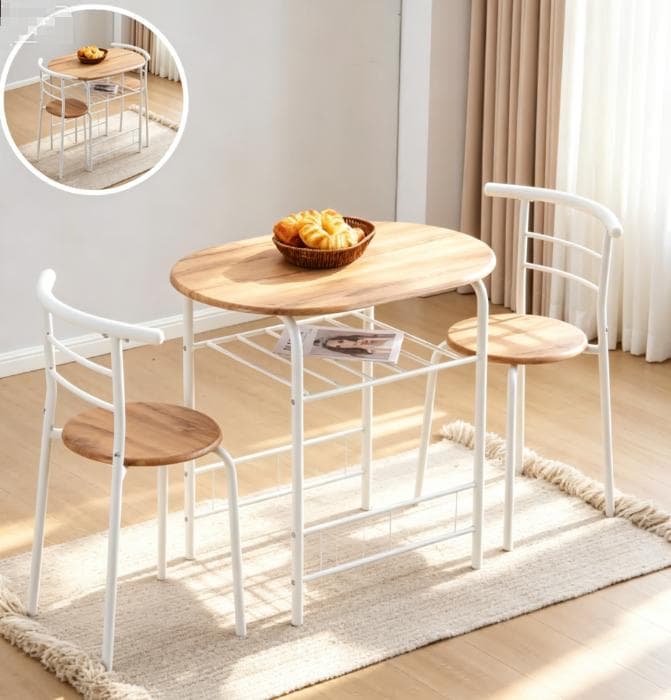 楕円形 ダイニング 3点セット ダイニングテーブル ダイニングセットチェア2脚