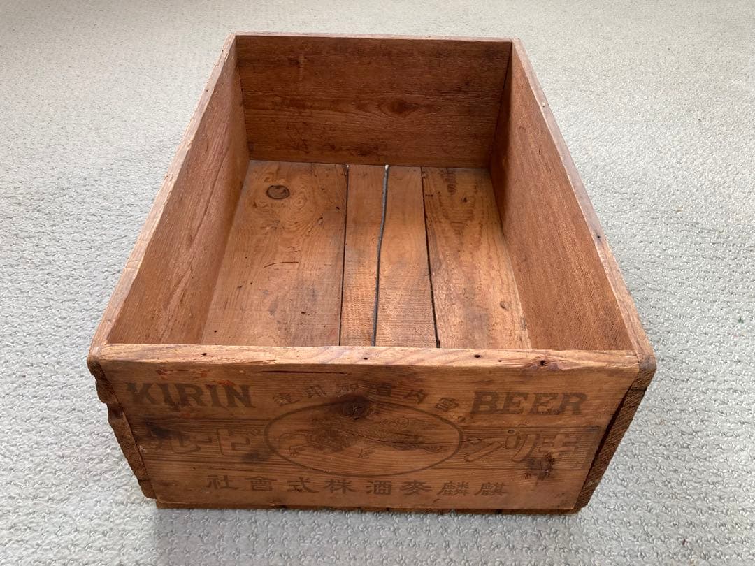 木箱　キリンビール　アンティーク