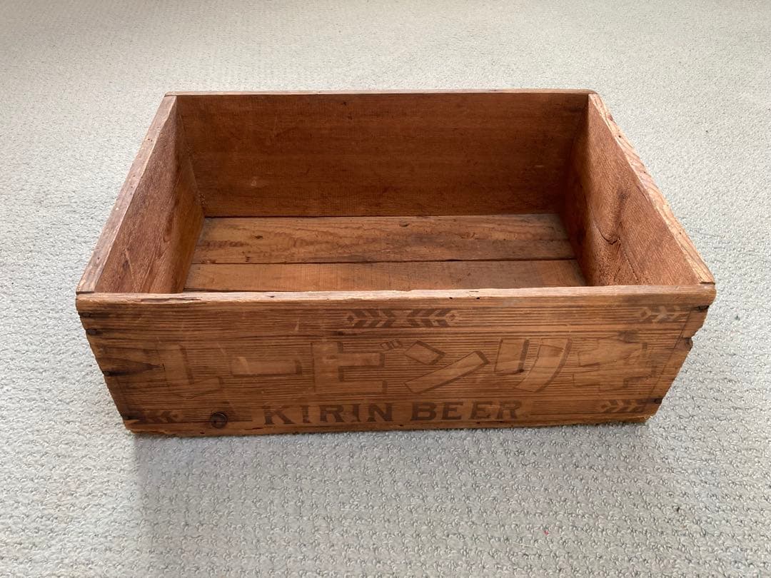 木箱　キリンビール　アンティーク