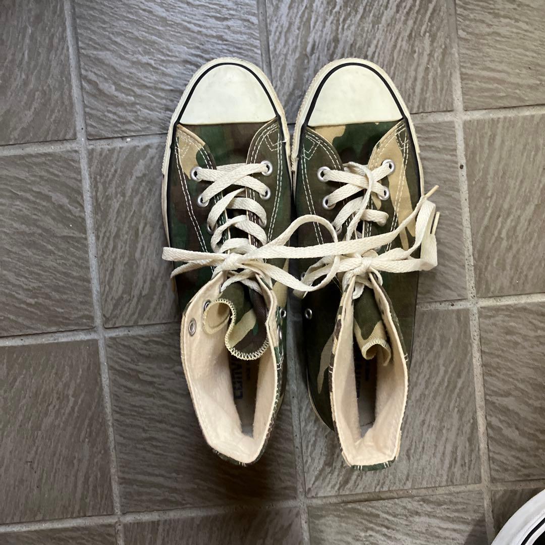 ⭐️コンバースカモフラージュUSA 8ハーフ⭐️美品希少