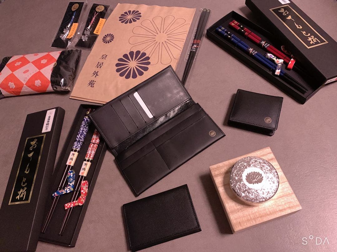 皇居開運長財布特革財布✨美品新品未使用品✨極上クラス品の金運ウォレットセット✨✨